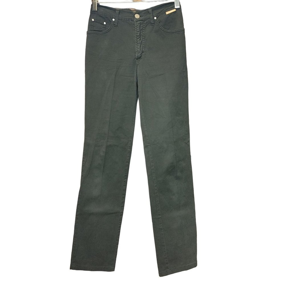 Gian Franco Ferre Jeans Women's Black Denim Straight Leg Jeans 28x42